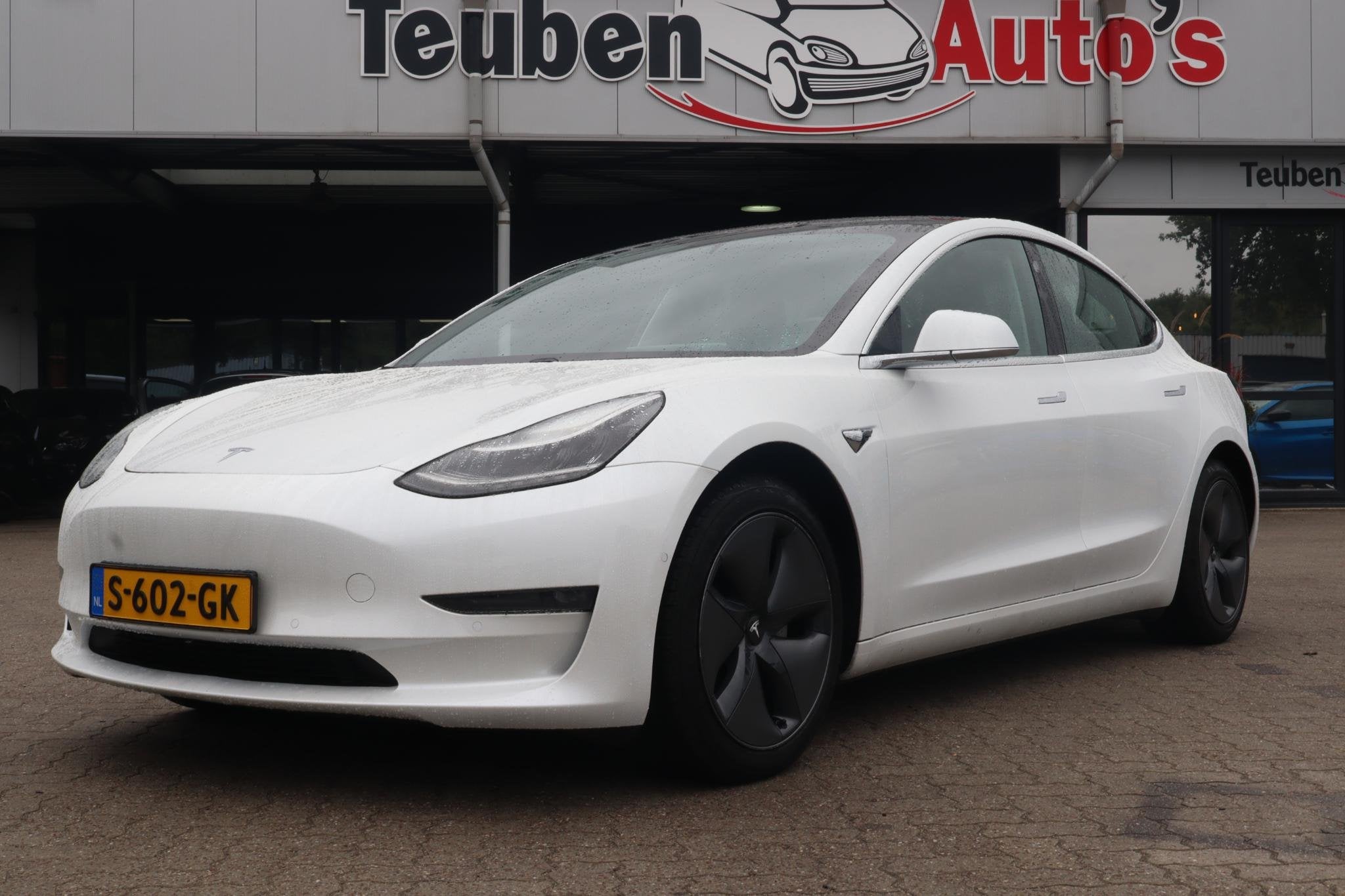 Tesla Model 3 Long Range AWD 75 kWh | SOH 84,6 | Full Self-D, Auto's, Tesla, Automaat, Stof, Wit, 351 pk