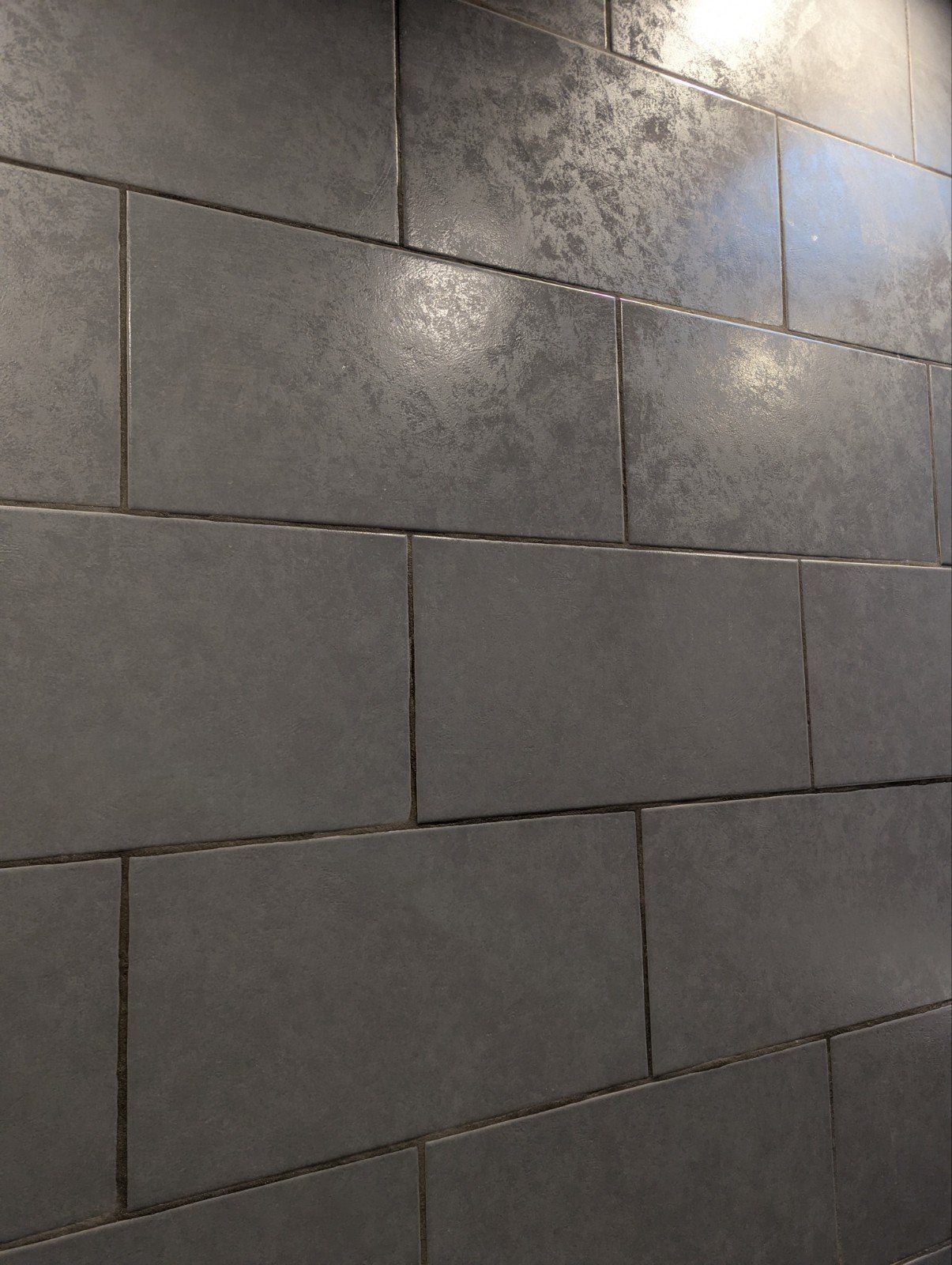 Cinca Muurtegels Antraciet 25x45 - Ruim 16m², Ophalen, 40 tot 60 cm, Nieuw, 10 m² of meer