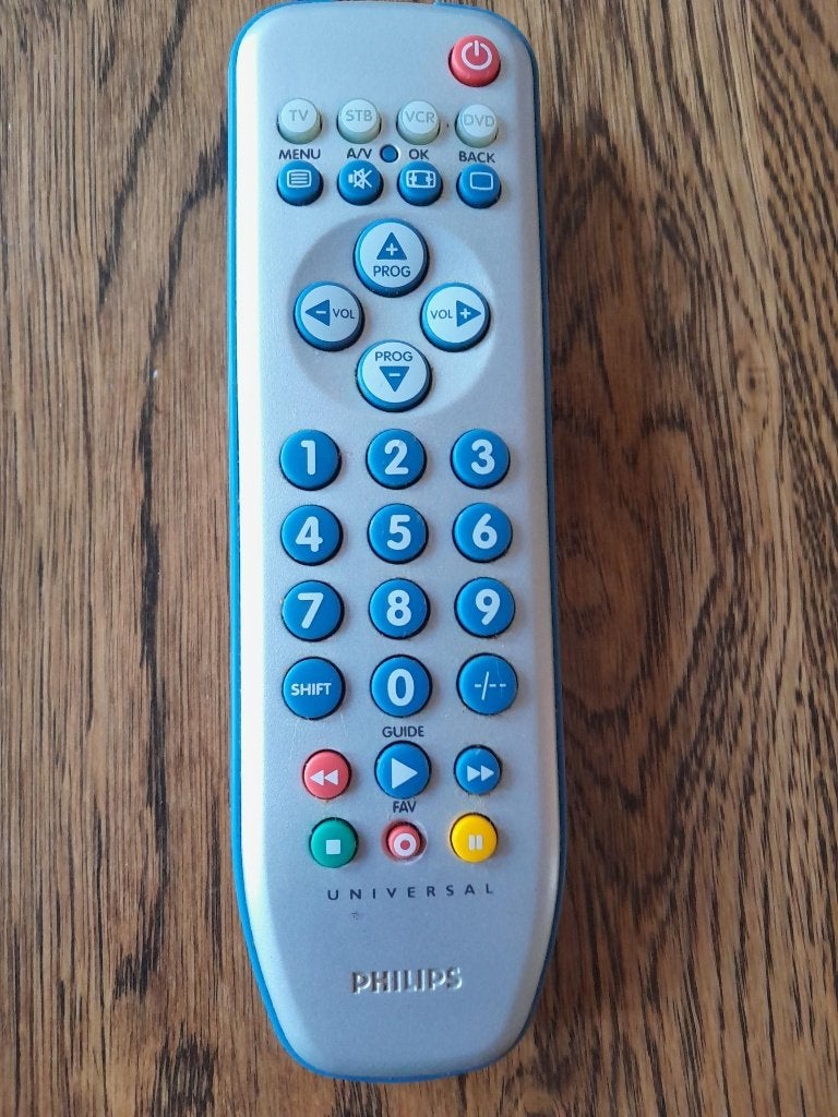 afstandsbediening Philips universal. Zie foto's, Ophalen of Verzenden, Gebruikt, Universeel, Tv