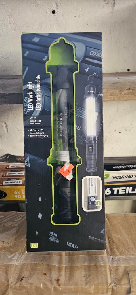Grundig LED Werklamp 12V - Nieuw in Verpakking, Ophalen of Verzenden, Nieuw