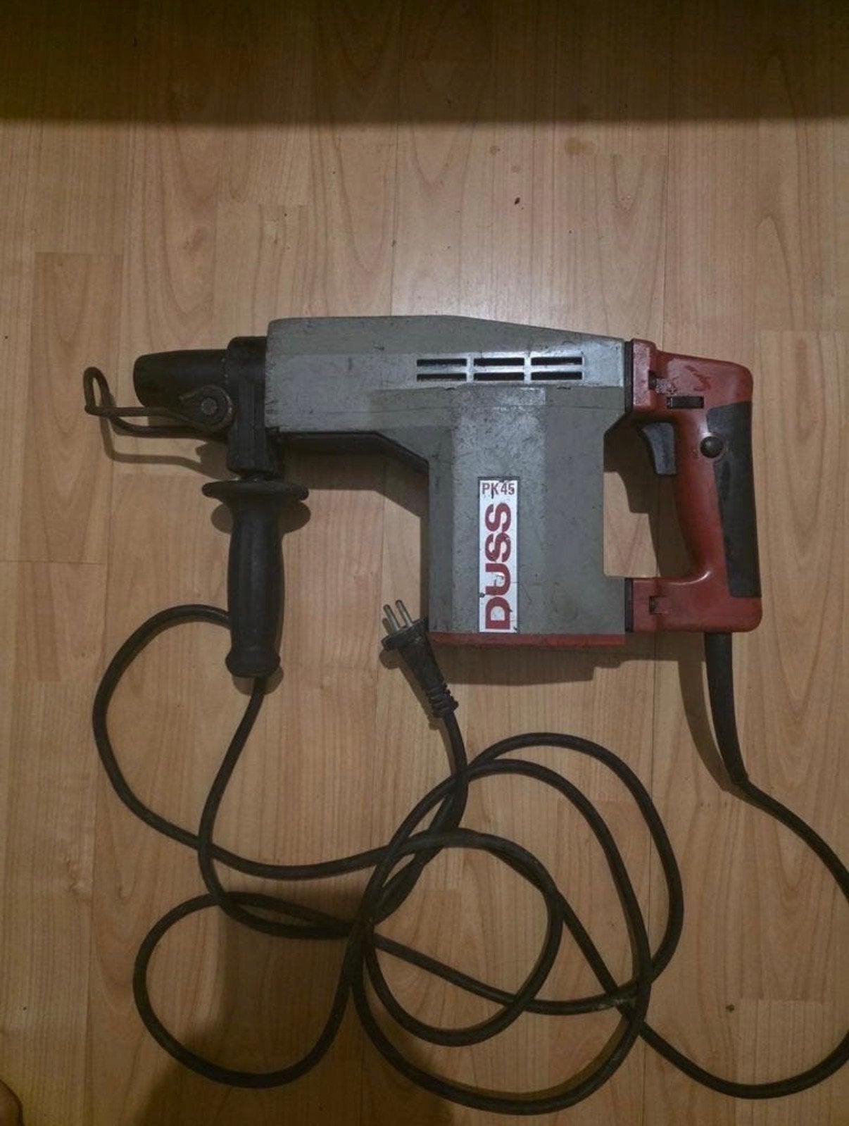 DUSS PK45 Boorhamer - Krachtige en Betrouwbare Machine, Boor- en/of Breekhamer, Ophalen of Verzenden, Klopboormechanisme, Gebruikt