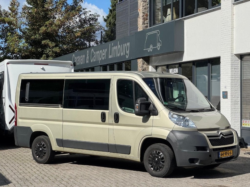 Citroën Jumper 2.2 HDI L2h2 DC 2007, Voorwielaandrijving, Stof, Citroën, Origineel Nederlands