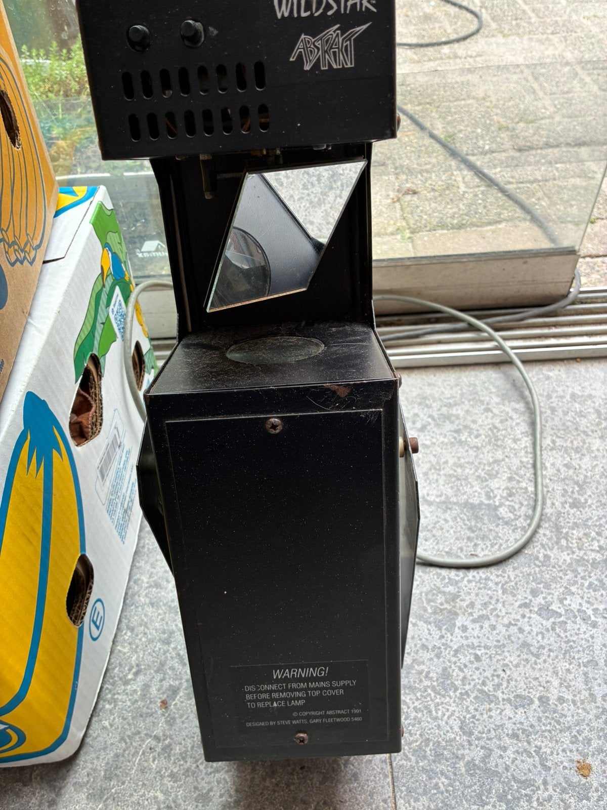 Discolamp vintage, Muziek en Instrumenten, Ophalen of Verzenden, Gebruikt, Discobol