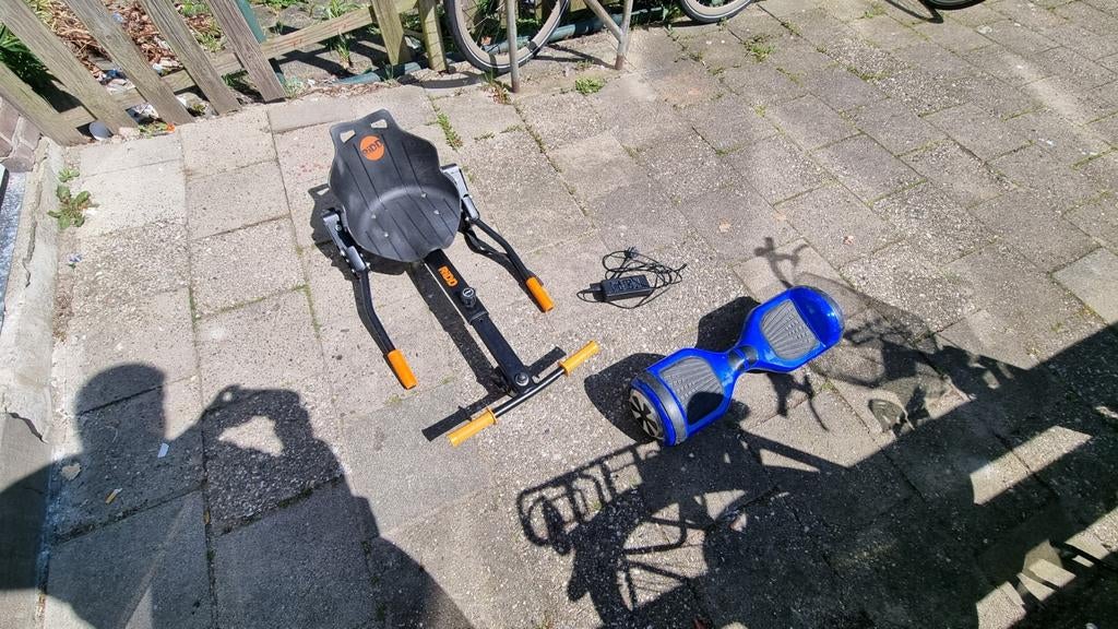 Oxboard met oplader en kart, Fietsen en Brommers, Steps, Gebruikt, Overige typen, Ophalen