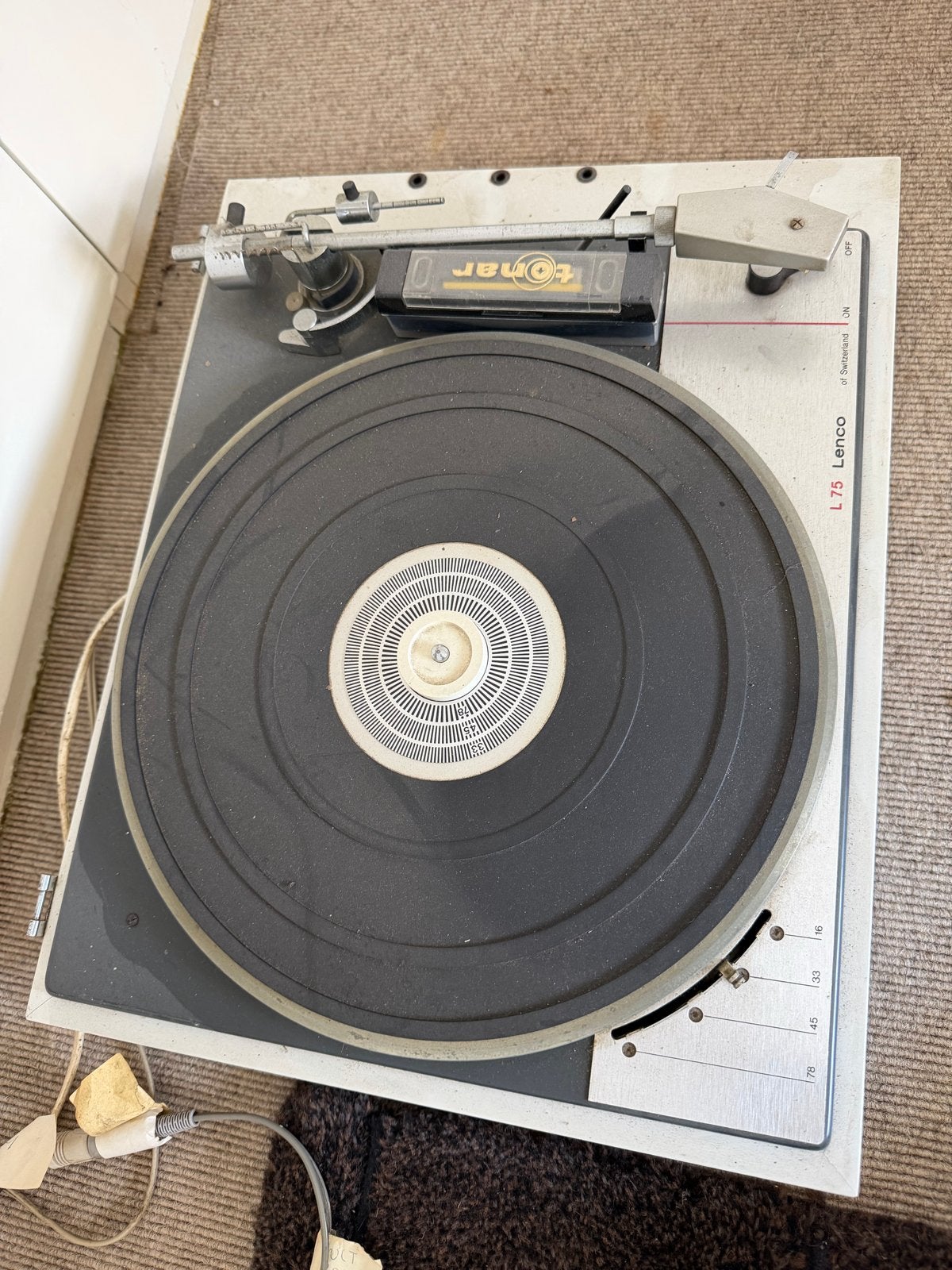 Lenco L75 Platenspeler - Vintage Hifi, Ophalen, Gebruikt, Platenspeler, Overige merken