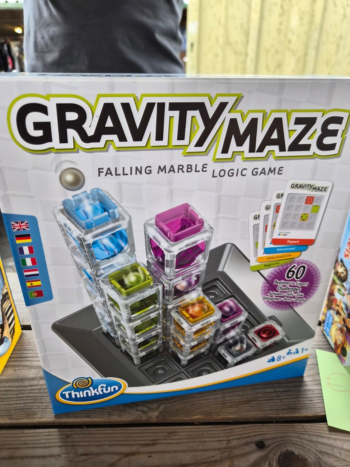 Gravity Maze: Falling Marble Logic Game van Thinkfun, Een of twee spelers, Ophalen of Verzenden, Zo goed als nieuw, Thinkfun