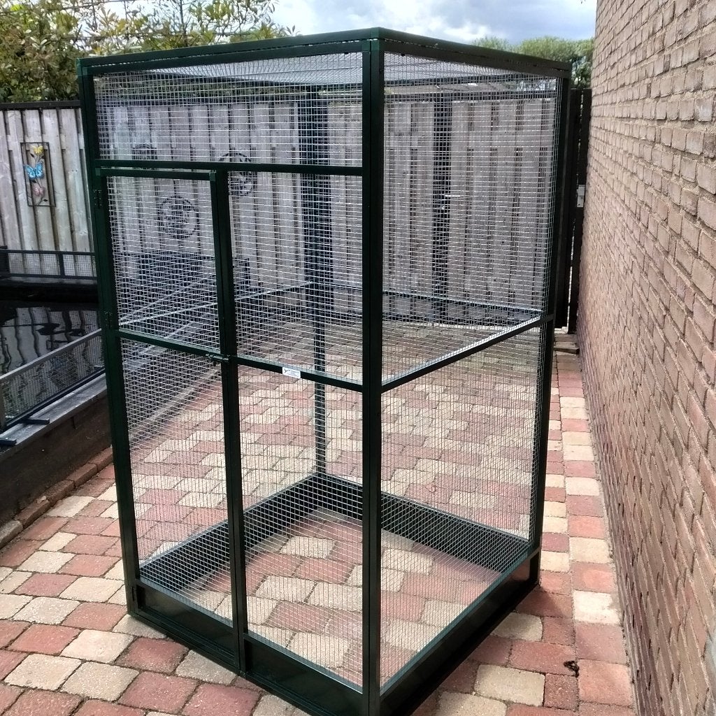 Kortingsknaller groene voliere, Dieren en Toebehoren, Ophalen, Nieuw, Aluminium, Volière