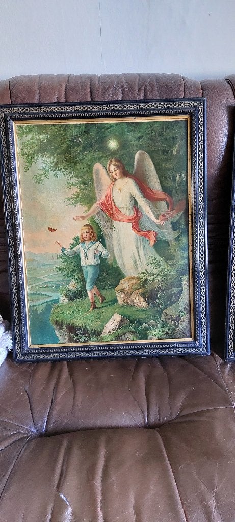 2 Litho's, Ophalen, Gebruikt, Minder dan 50 cm, Schilderij
