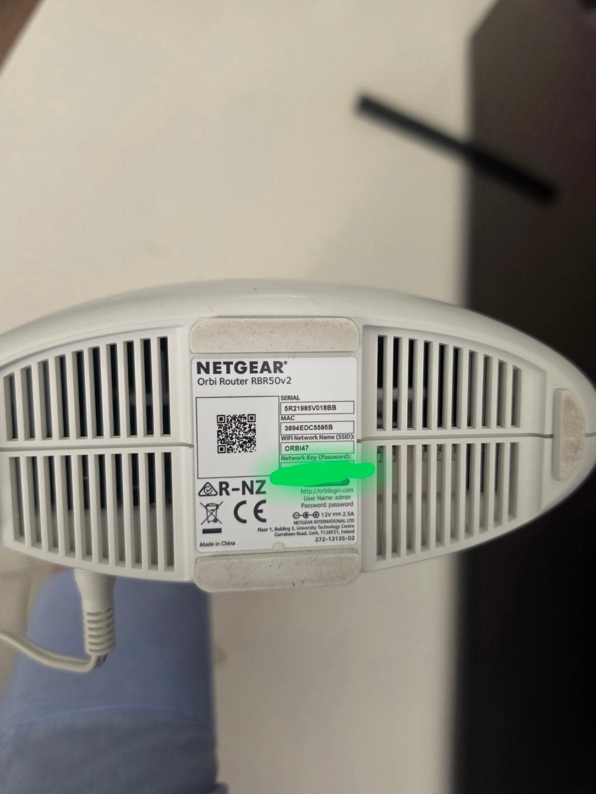 Orbi RBR50V2 Router, Ophalen, Zo goed als nieuw