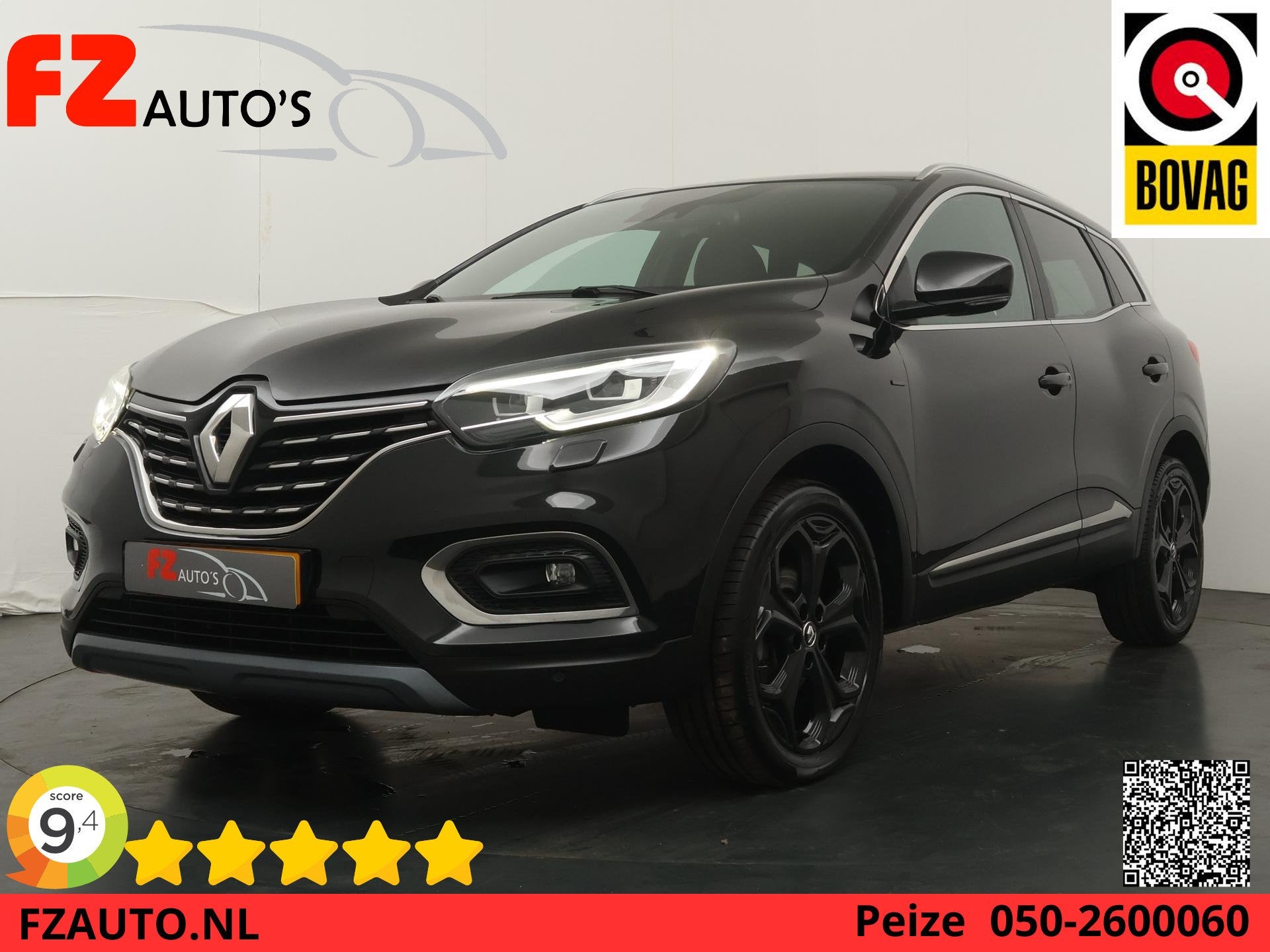 Renault Kadjar 1.3 TCe Intens - Navigatie - Climate Control, Voorwielaandrijving, Kadjar, Gebruikt, Euro 6