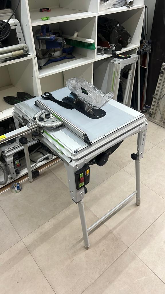 Festool tks 80 ebs sawstop, Cirkelzaag, Ophalen of Verzenden, Zo goed als nieuw, 30 tot 70 mm