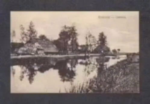 Ommen Rotbrink Boerderijen Kanaal., Verzamelen, Ophalen of Verzenden, Voor 1920, Ongelopen, Overijssel