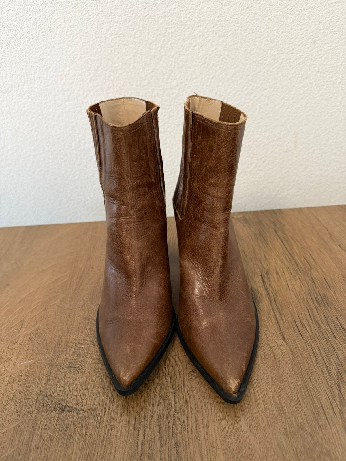 Elegante leren hakken van Zara, Ophalen, Overige kleuren, Overige typen, Gedragen