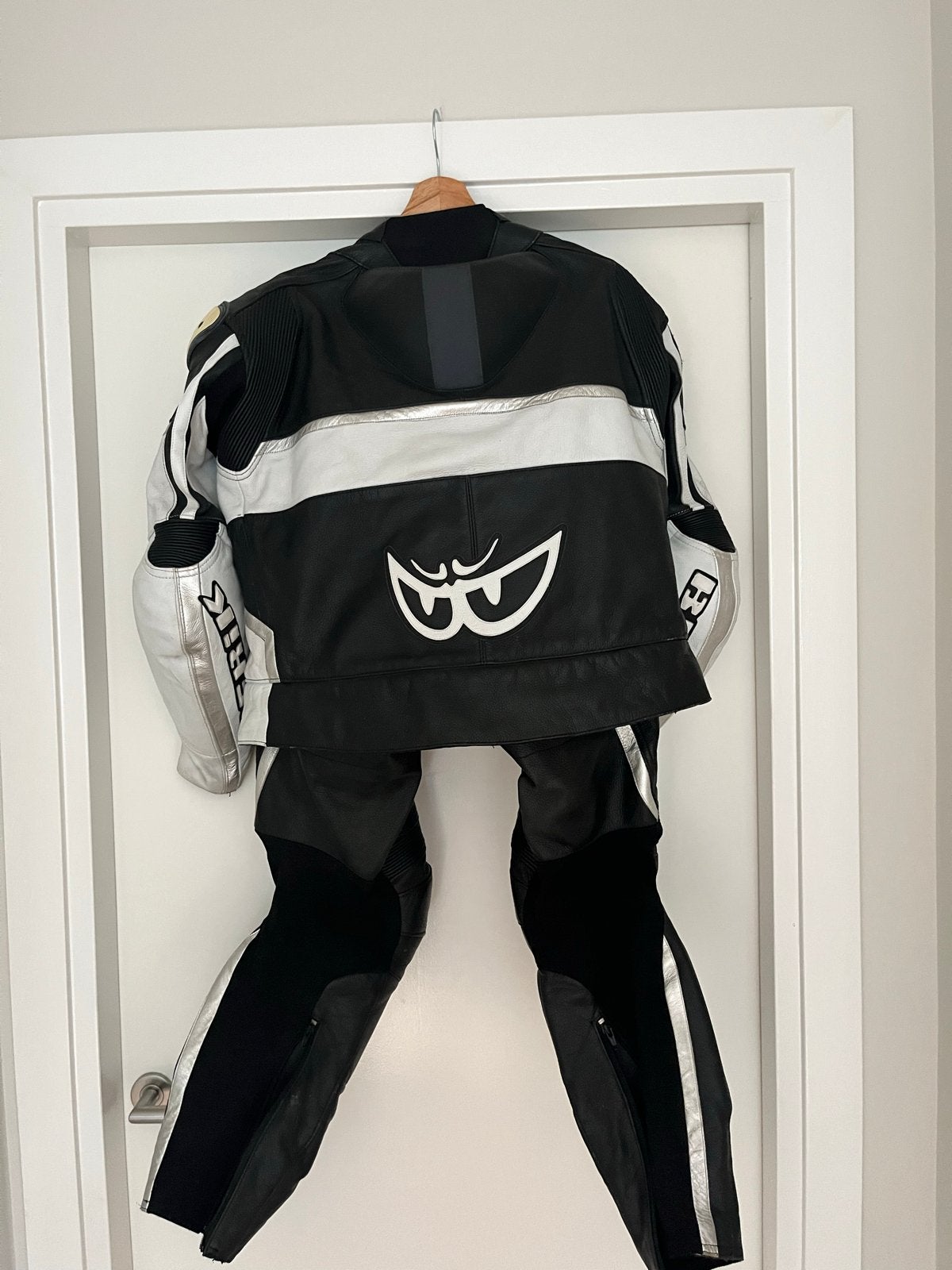 Berik 2-delig leren motorpak - Maat 52 / L, Motoren, Kleding | Motorkleding, Ophalen, Tweedehands, Heren, Combipak