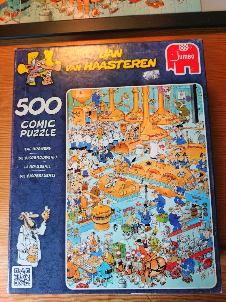 Puzzel Jan van Haasteren 500 st, Ophalen, 500 t/m 1500 stukjes, Gebruikt, Legpuzzel