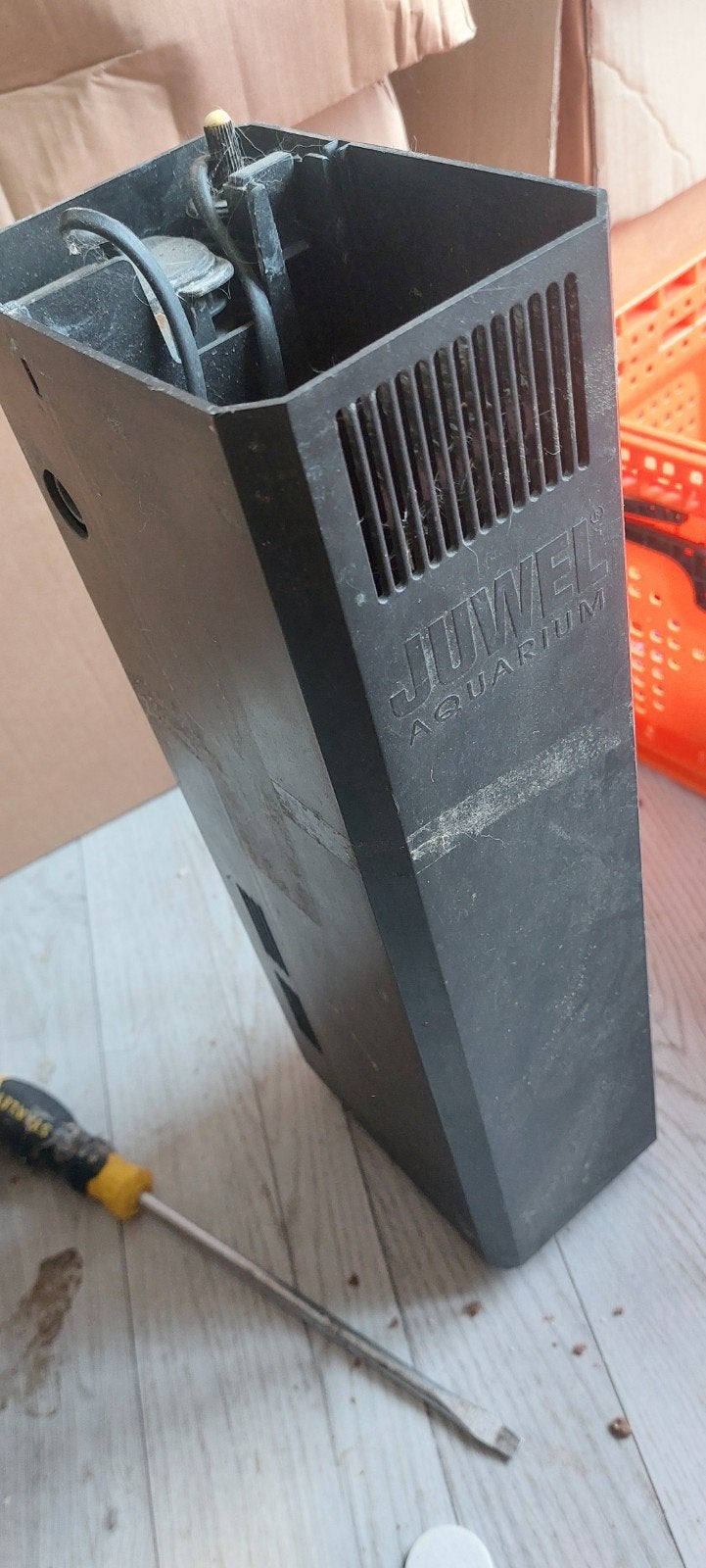 juwel staande filter met pomp en heater, Dieren en Toebehoren, Gebruikt, Ophalen of Verzenden, Juwel, Pomp