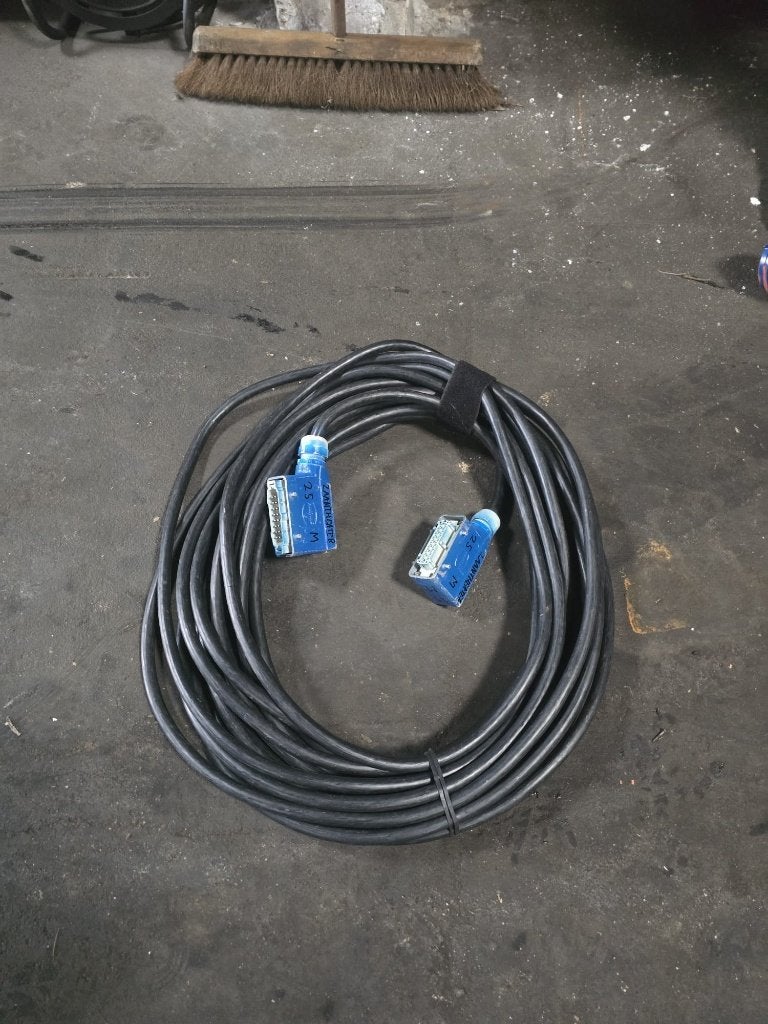 Harting 16-polige multikabel 25 meter – theaterkabel, Ophalen of Verzenden, Zo goed als nieuw, Apparatuur