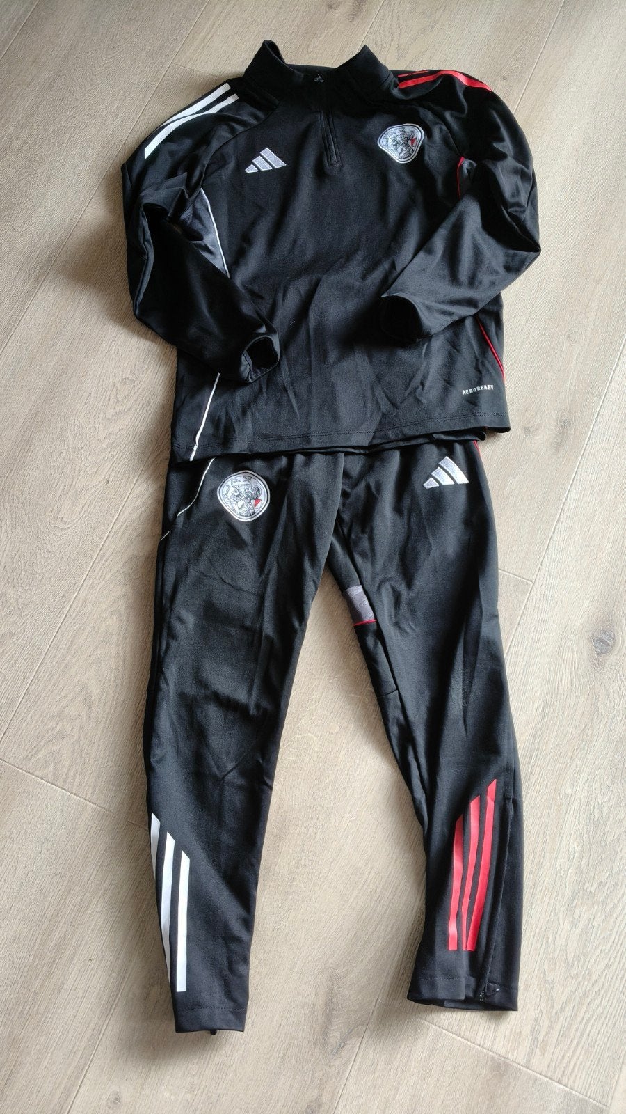 Ajax Trainingspak adidas, Maat XS of kleiner, Ophalen, Zo goed als nieuw