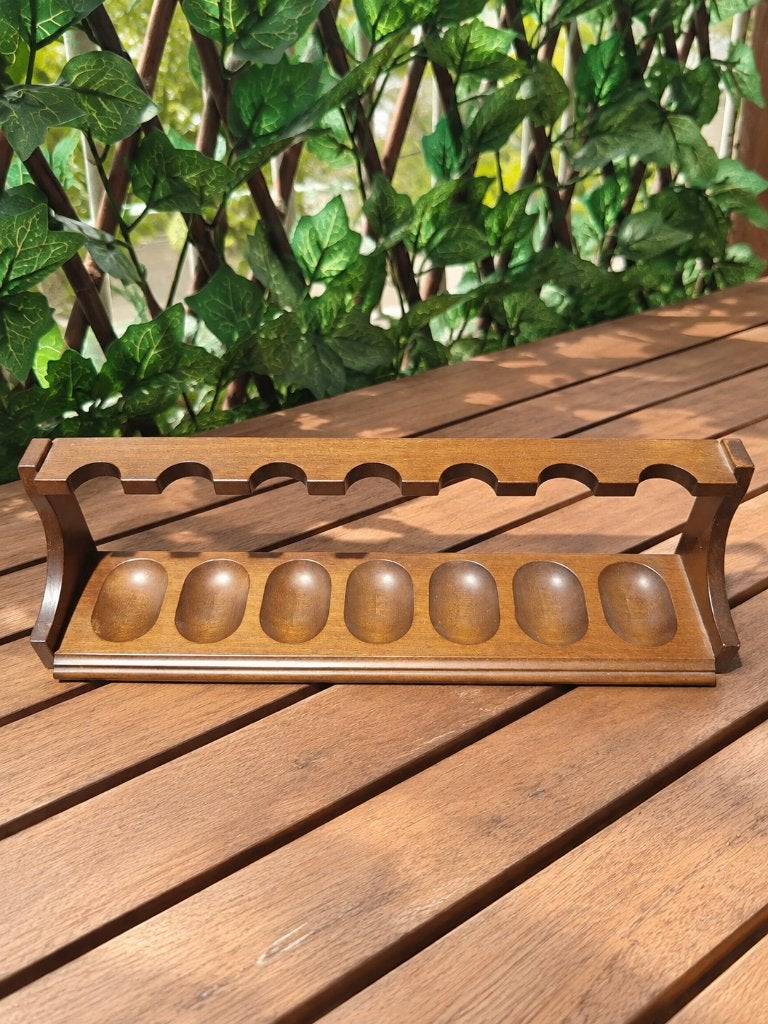 Houten pijpenrek voor 7 pijpen, Ophalen of Verzenden, Zo goed als nieuw, Overige typen
