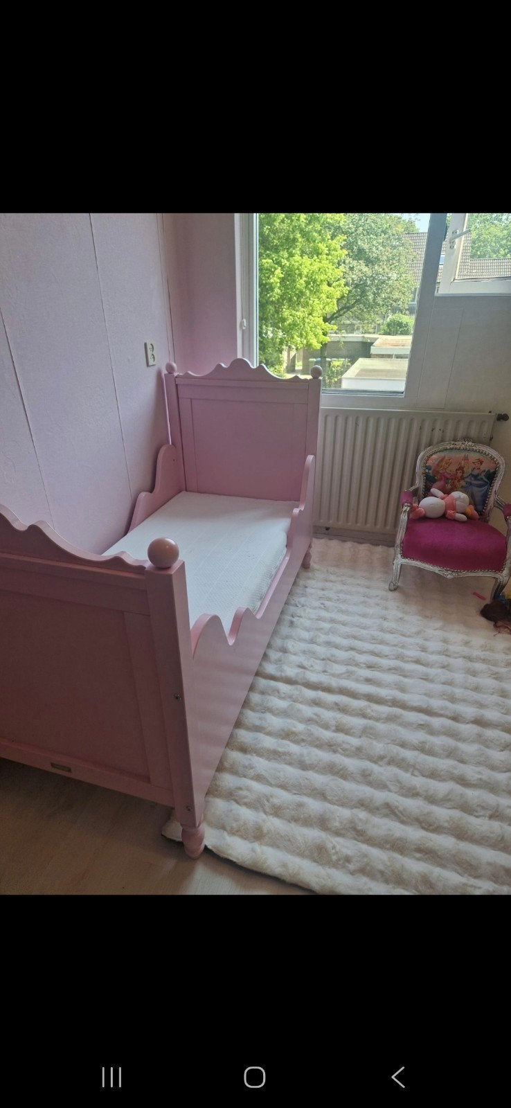 Bopita bed te koop met mstras, 85 tot 100 cm, Ophalen of Verzenden, Zo goed als nieuw, Matras