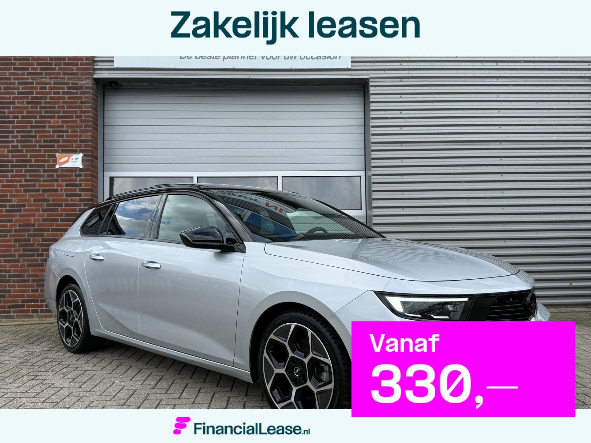 Opel Astra 1.2 Turbo Ultimate! Incl. Btw! 360 Camera! Pano, Dealer onderhouden, Gebruikt, Zwart, 1199 cc