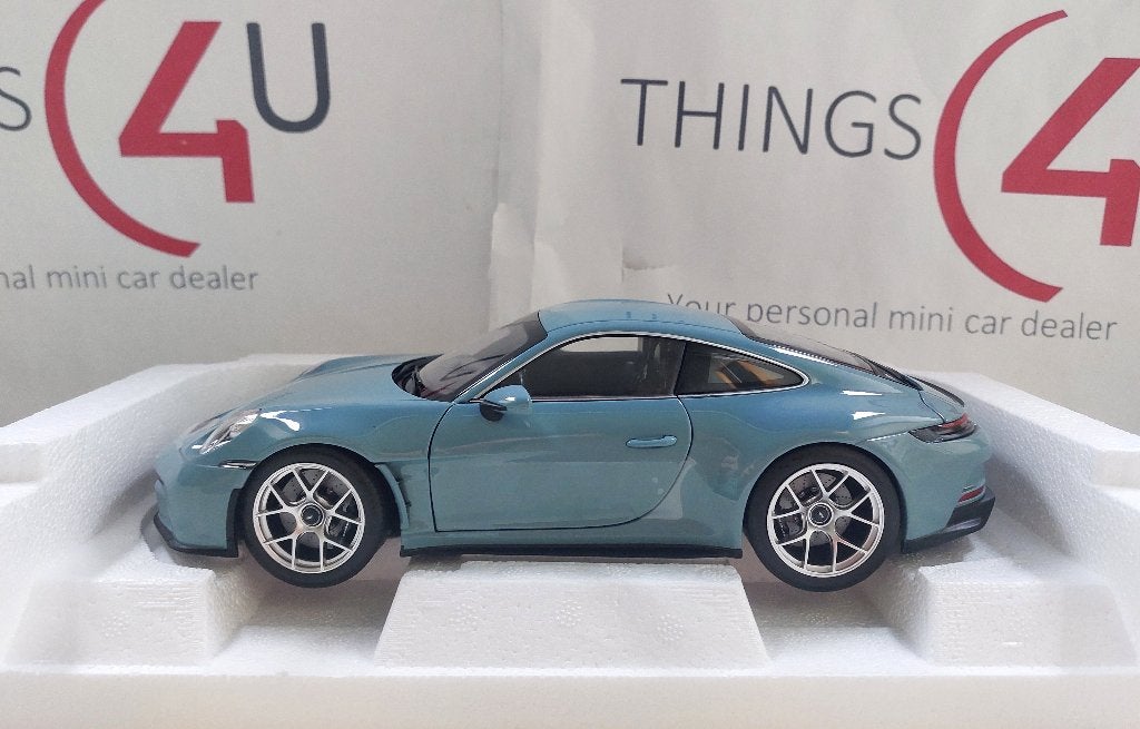 Norev 1:18 Porsche 911 S/T 2023 Meissenblue nieuw, Ophalen of Verzenden, Nieuw, Auto, Norev