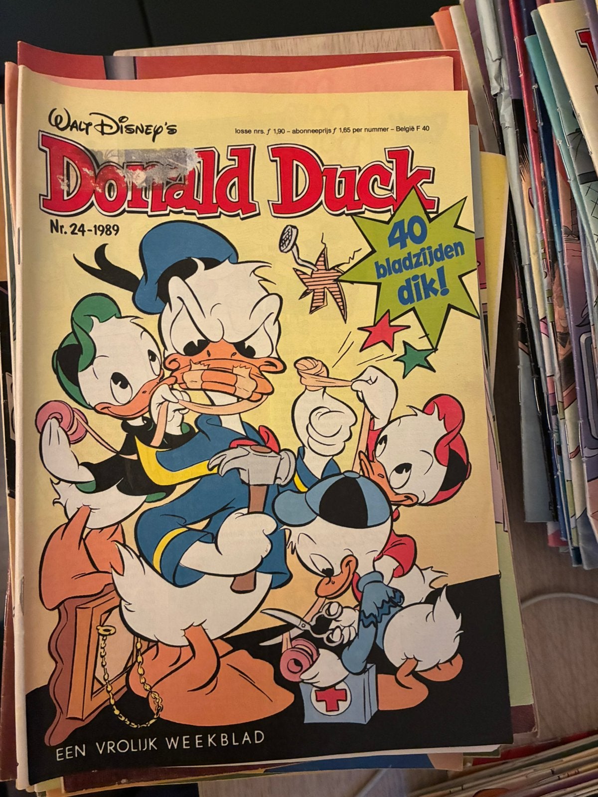 Donald ducks, stripboekjes 0,10 euro per stuk, Meerdere comics, Ophalen of Verzenden, Gelezen, Europa