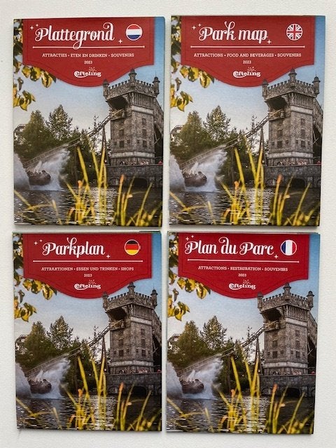 Efteling Pattegrond set 2023 De Vliegende Hollander, Verzamelen, Efteling, Ophalen of Verzenden, Nieuw, Gebruiksvoorwerp