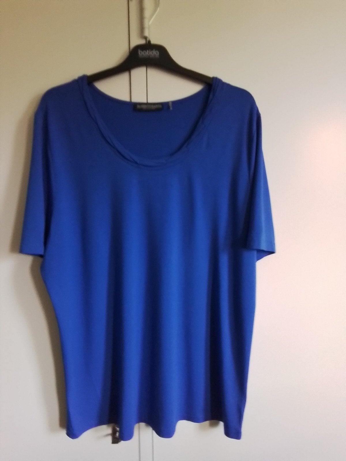 Roberto Sarto Shirt maat 46 /48, Ophalen of Verzenden, Zo goed als nieuw, Blauw, Shirt of Top