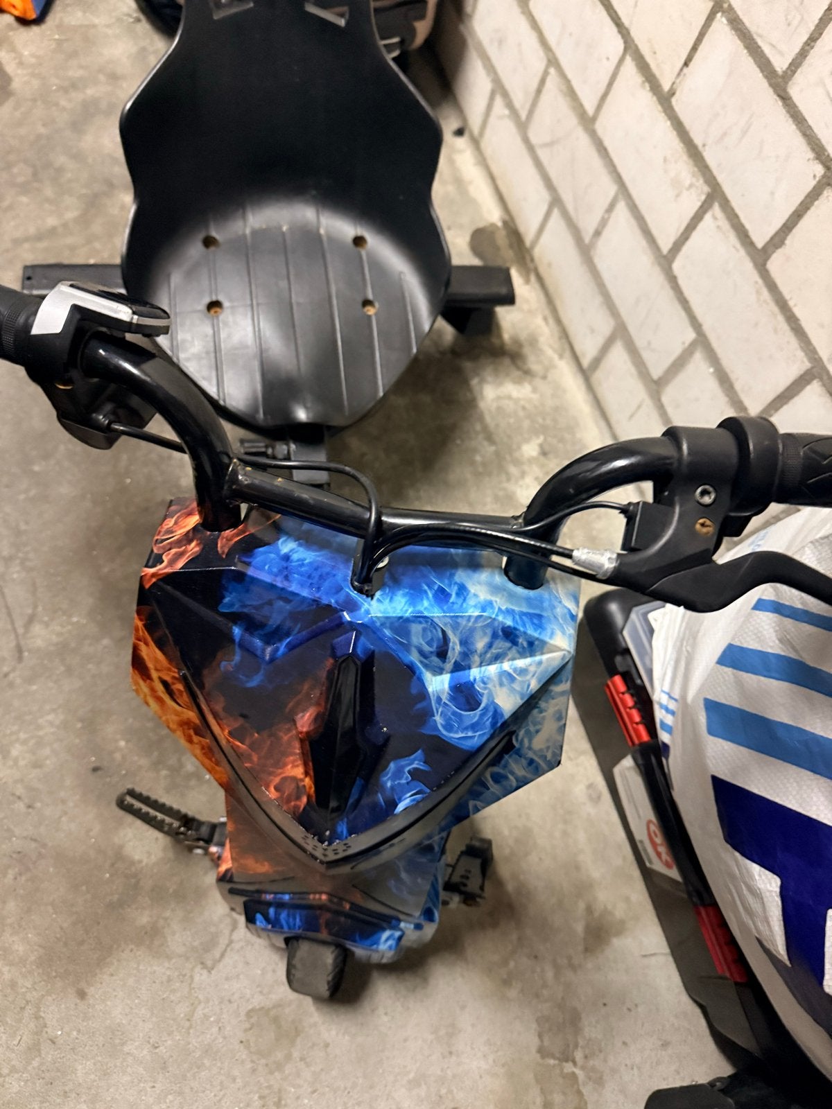 Drift Trike met defecte batterij, Gebruikt