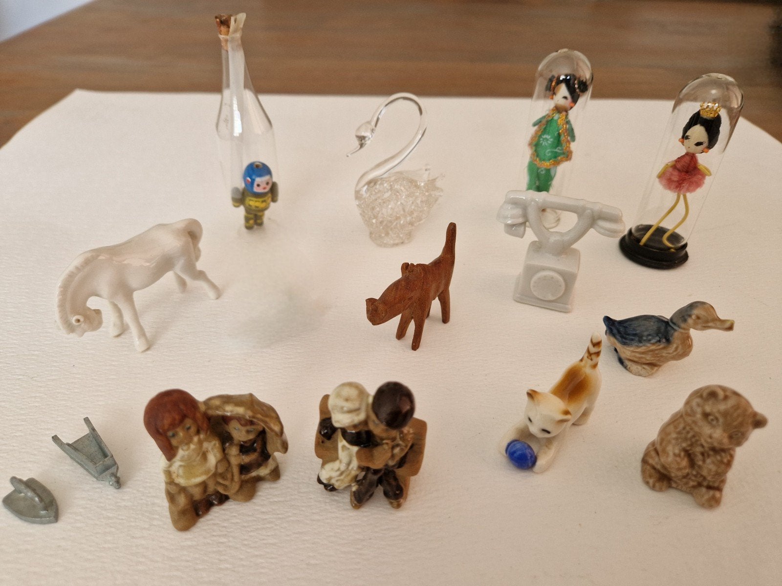 Vintage letterbak figuurtjes, Verzamelen, Poppetjes en Figuurtjes, Ophalen of Verzenden, Zo goed als nieuw