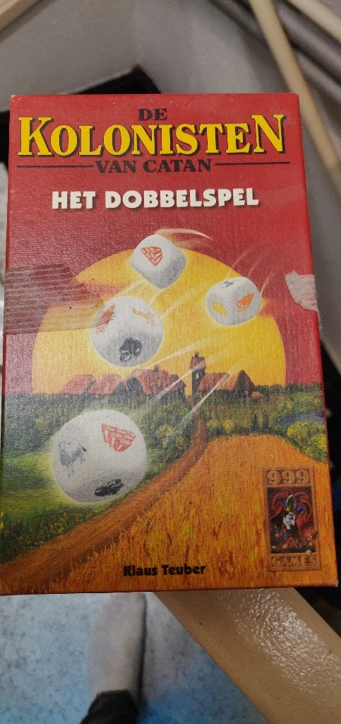 Kolonisten van catan dobbelspel, Drie of vier spelers, Ophalen of Verzenden, Zo goed als nieuw