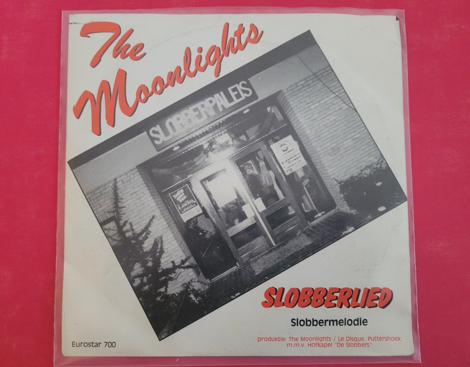 The Moonlights - Slobberlied - Slobbermelodie, Ophalen, Zo goed als nieuw, Overige formaten, Levenslied of Smartlap