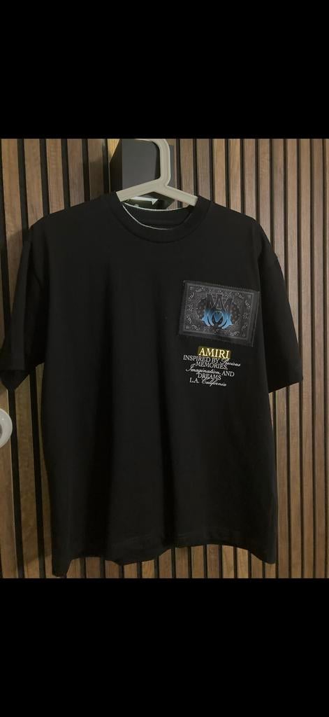 AMIRI SHIRT, Kleding | Heren, Zwart, Ophalen of Verzenden, Zo goed als nieuw, Amiri