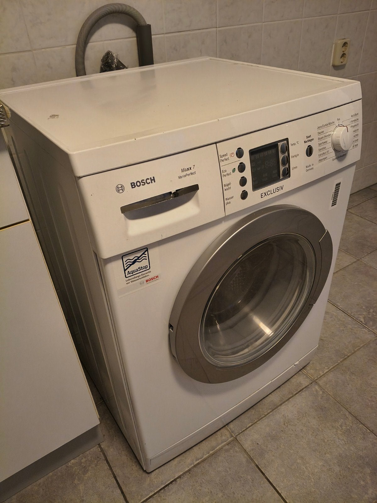 Bosch Maxx 7 Wasmachine, Ophalen, 1200 tot 1600 toeren, Gebruikt, Voorlader
