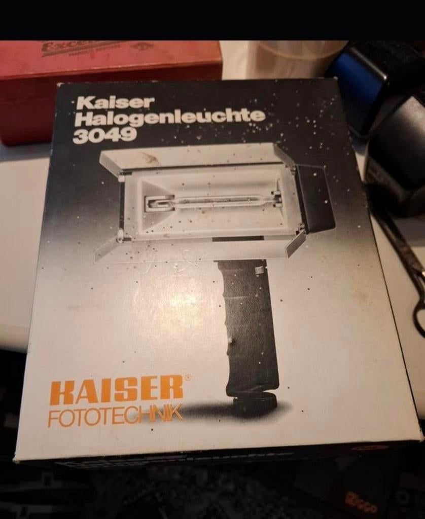 Kaiser Halogeenlamp 3049 - Fotostudio Verlichting, Ophalen of Verzenden, Zo goed als nieuw, Lamp of Flitsset