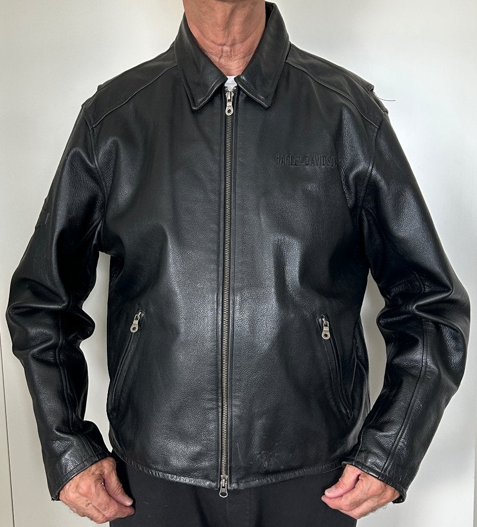 Harley-Davidson leren heren jas XL, Ophalen, Harley-Davidson, Heren, Jas | leer