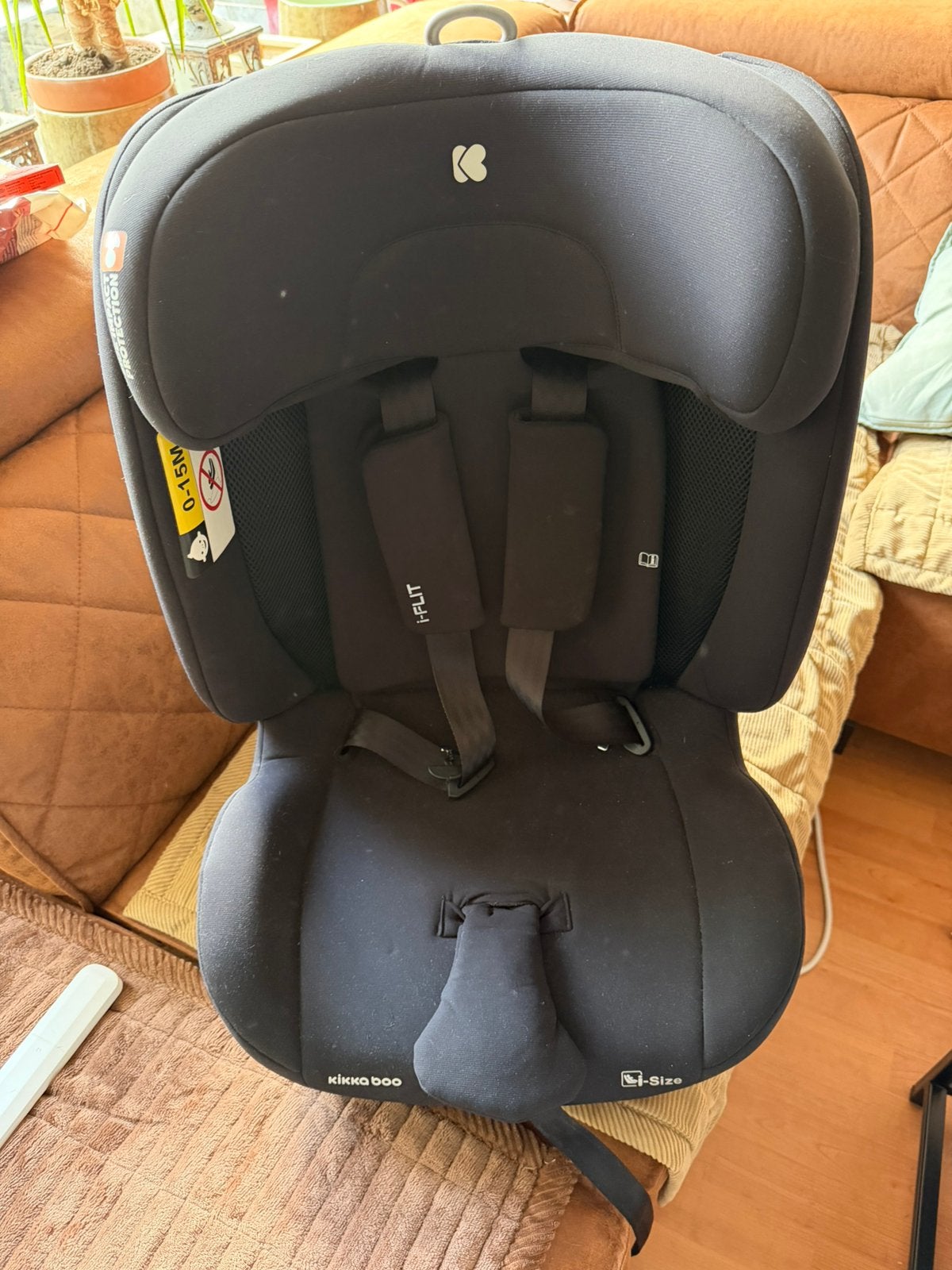 KikkaBoo autostoel voor baby/kind ISOFIX, Kinderen en Baby's, Autogordel of Isofix, Zo goed als nieuw, 9 t/m 36 kg, Ophalen