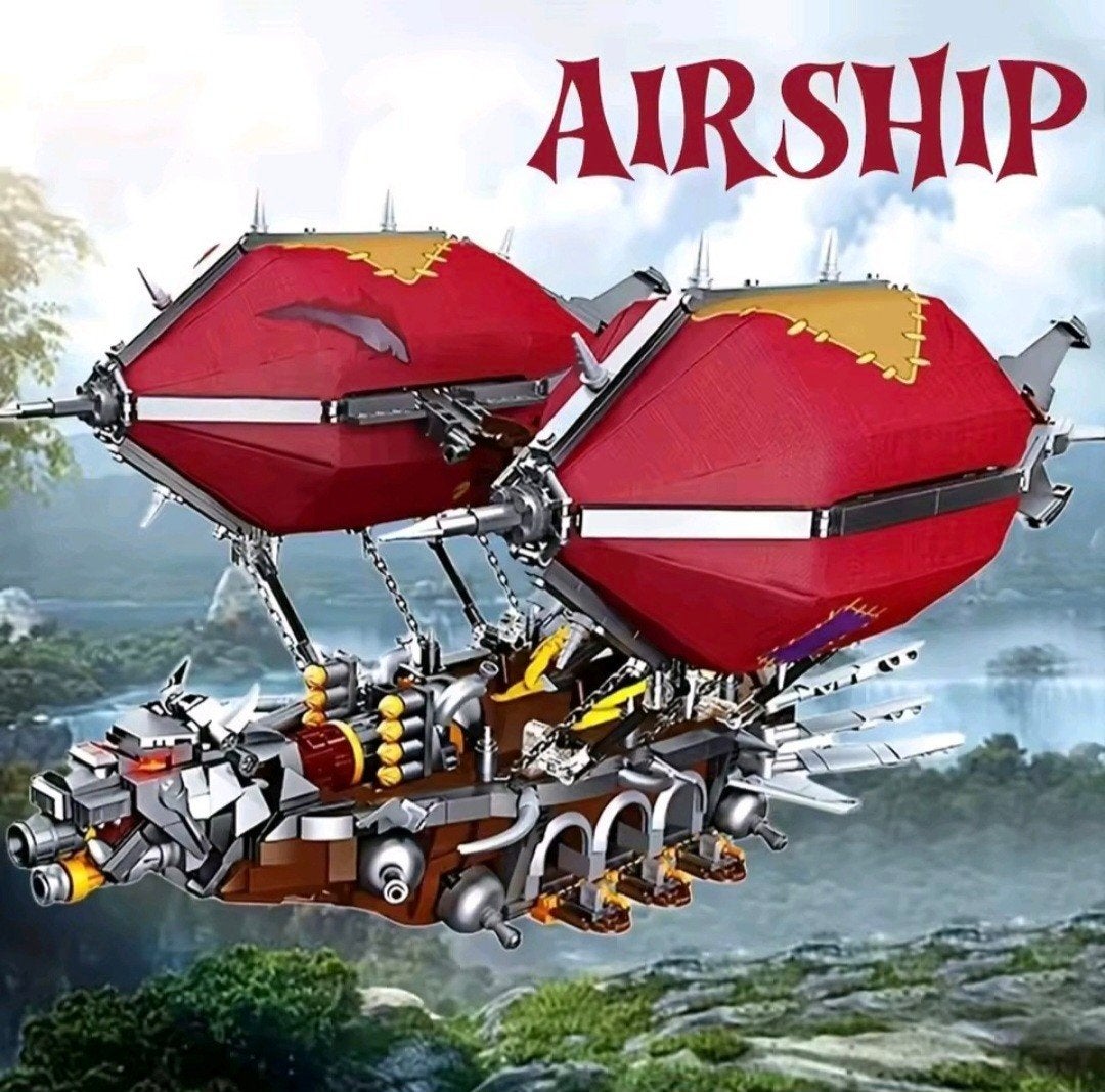 Bouwsteen set Orgrims Hammer luchtschip, Ophalen of Verzenden