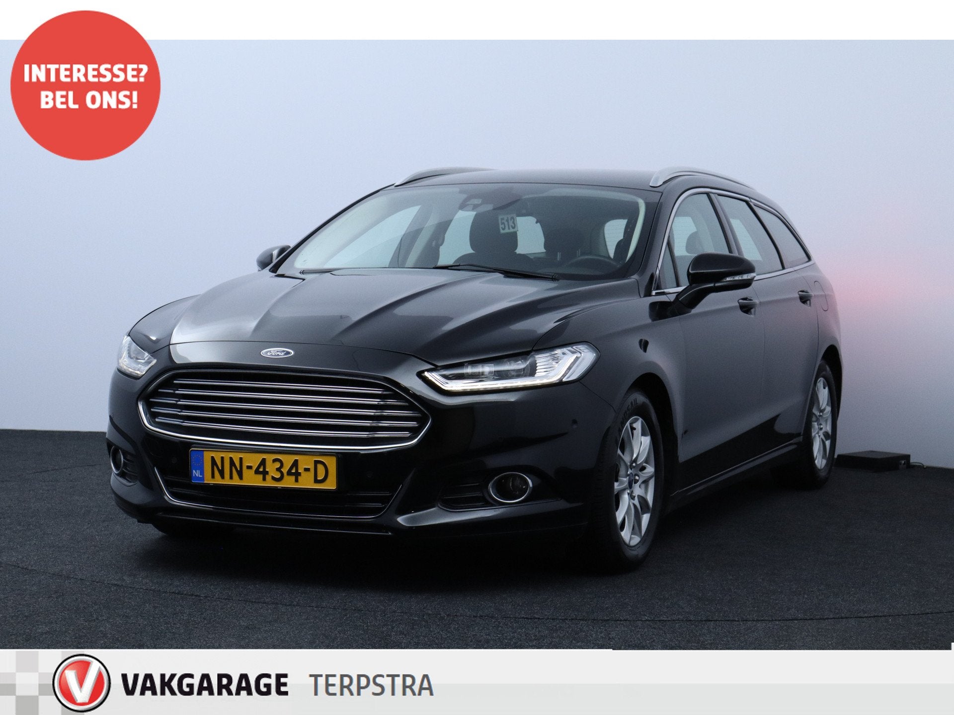 Ford Mondeo Wagon 1.5 TDCi Titanium/ LED Koplampen/ Voorruit, Auto's, Voorwielaandrijving, Stof, Gebruikt, 4 cilinders