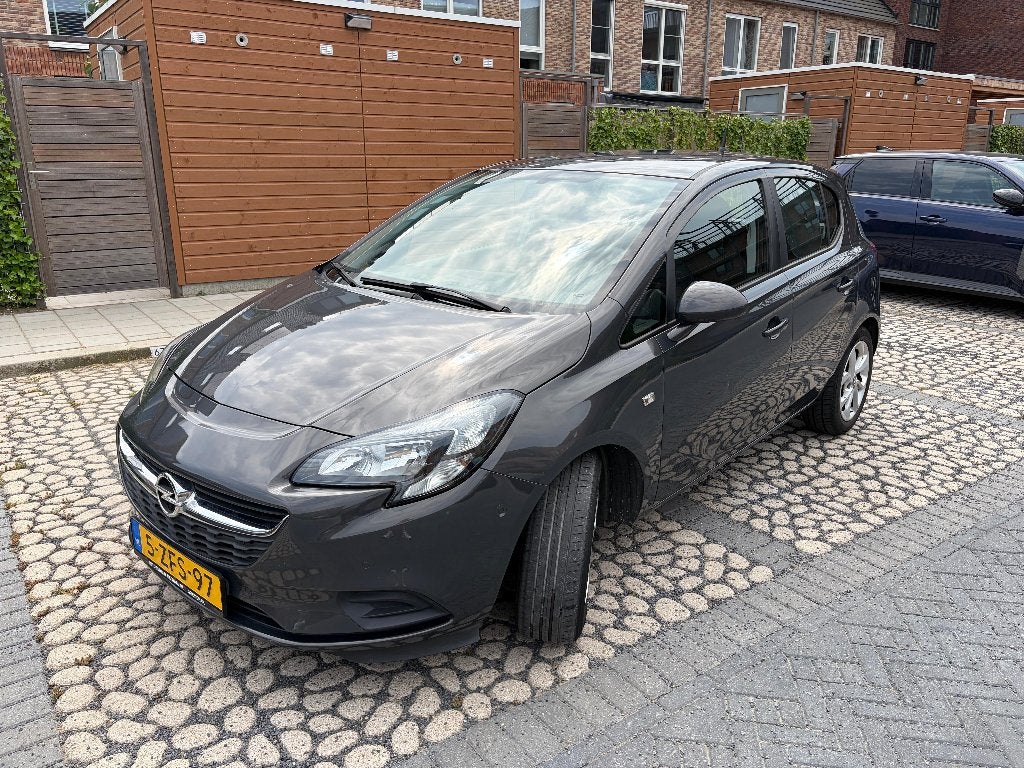 Opel Corsa 1.0T 66KW/90PK 5D 2014 Grijs, Voorwielaandrijving, Stof, Origineel Nederlands, 1200 kg