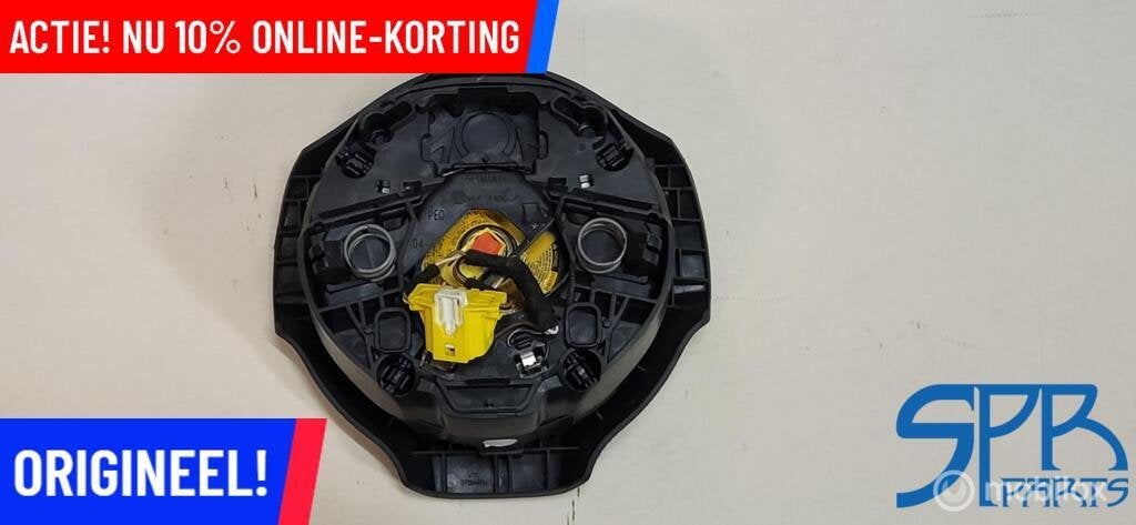 Stuurairbag origineel Vw POLO 6R 6R0880201 AIRBAG STUUR BLUE, Gebruikt, Volkswagen, Ophalen of Verzenden, Volkswagen