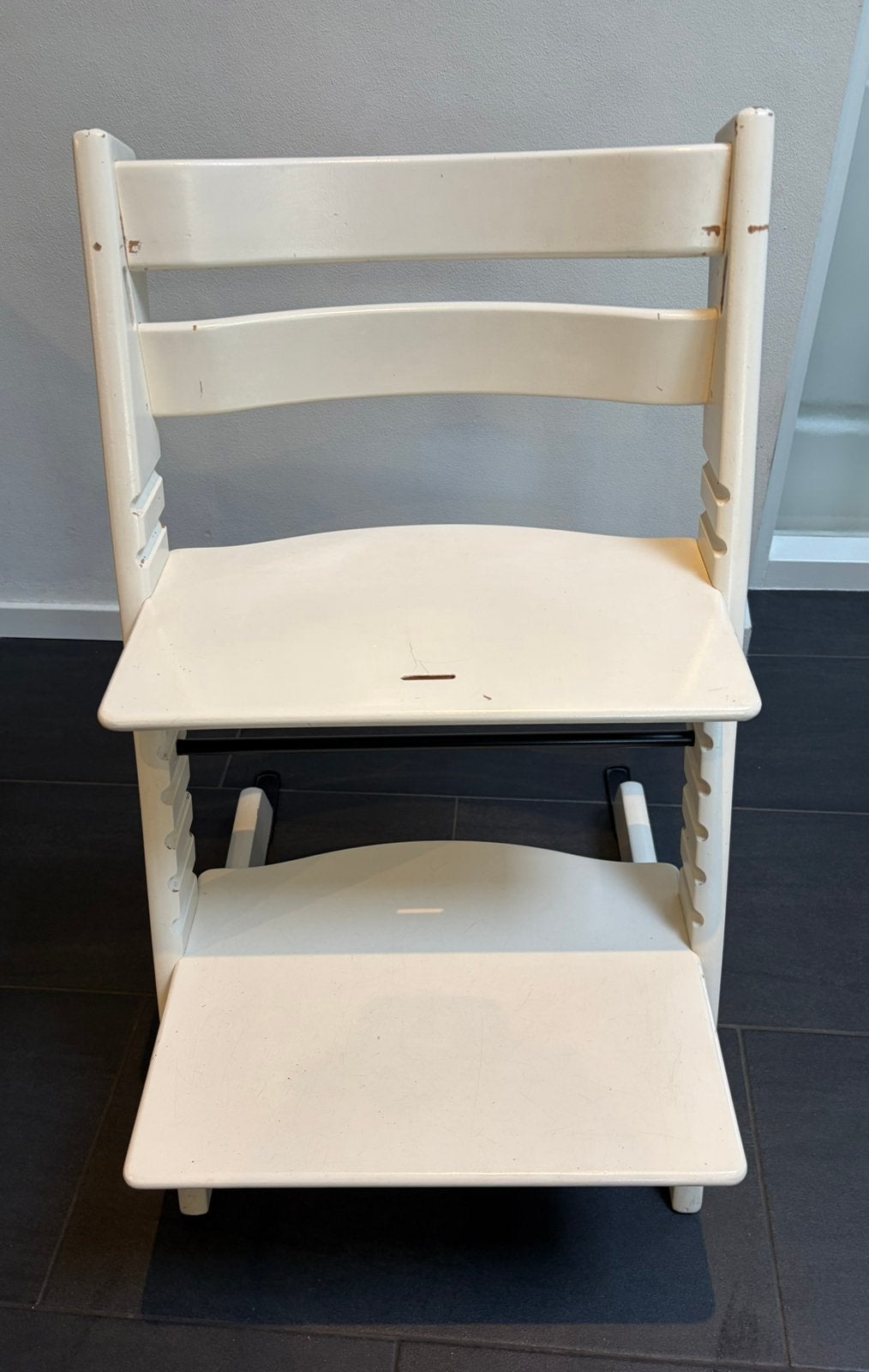 Stokke Tripp Trapp wit, Ophalen, Gebruikt, Meegroeistoel