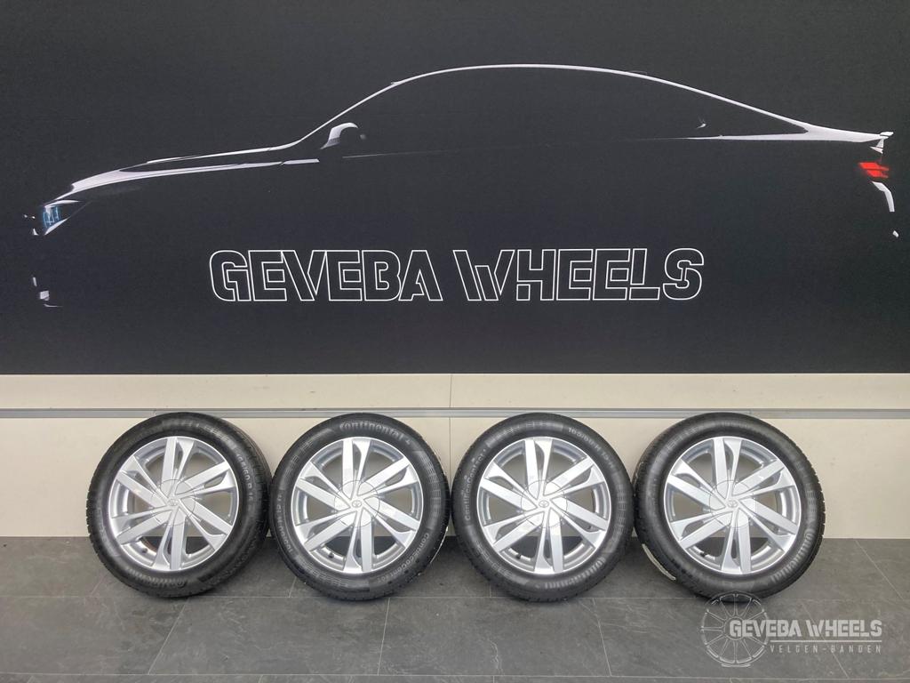 15” originele Toyota Aygo velgen + banden 4x100 165/60/15, Auto-onderdelen, Banden en Velgen, Gebruikt, 15 inch, -, -
