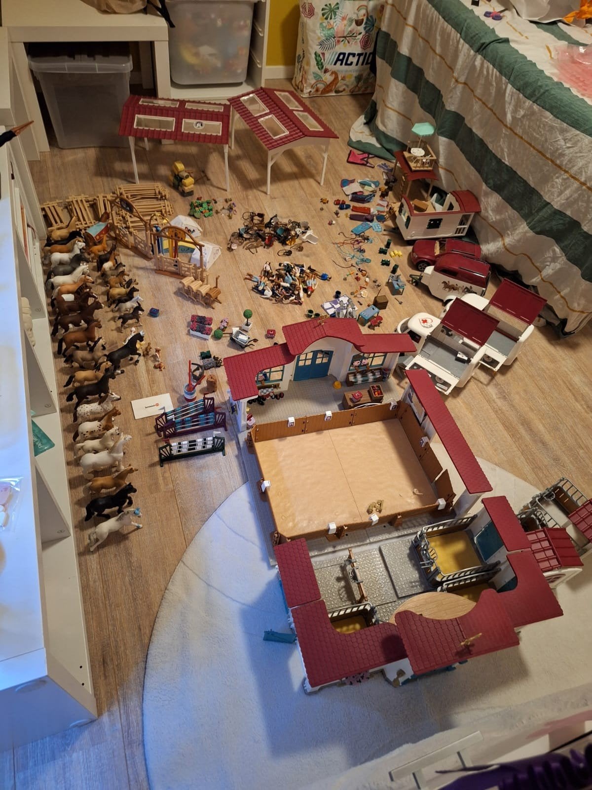 Grote Schleich set!, Ophalen, Zo goed als nieuw, Jongen of Meisje