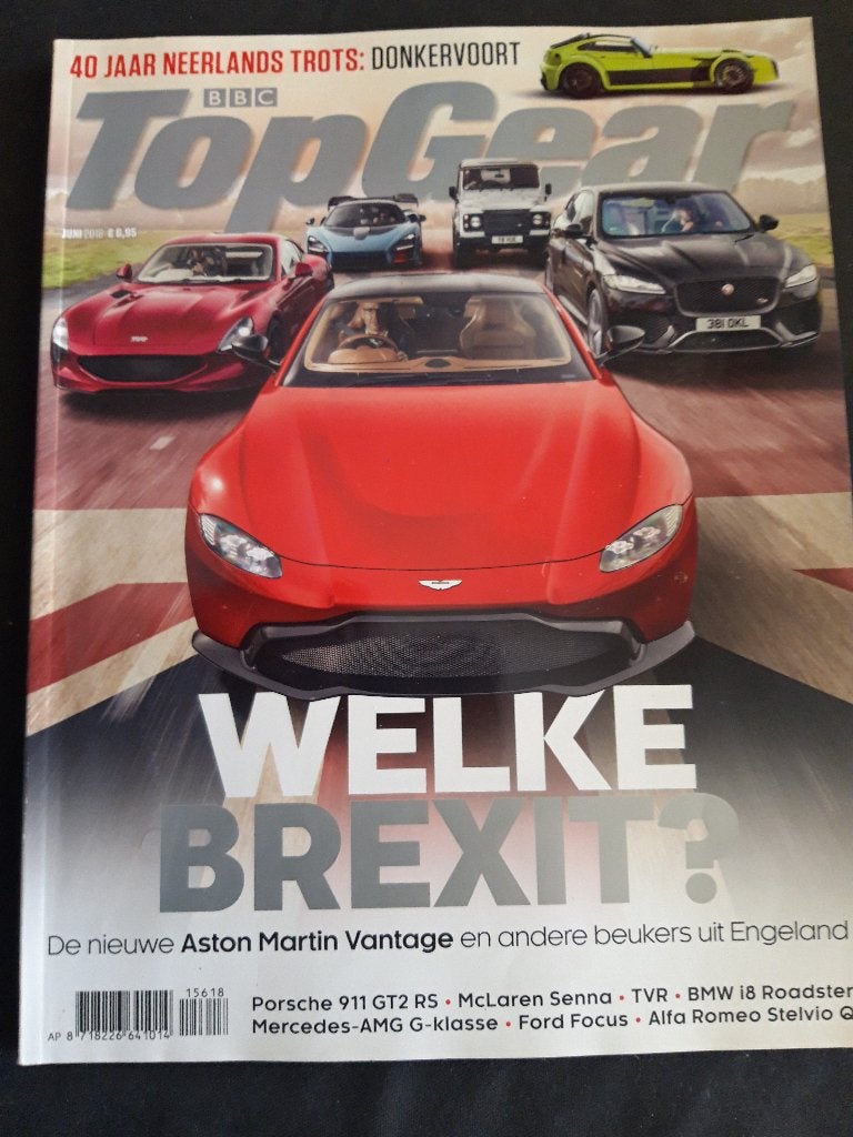 TopGear juni 2018 – 40 jaar Donkervoort etc, Ophalen of Verzenden, Zo goed als nieuw, Algemeen