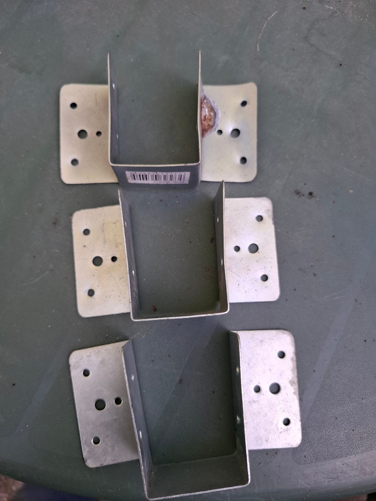 3x Balkdragers / Balkschoenen - Gegalvaniseerd, Ophalen of Verzenden
