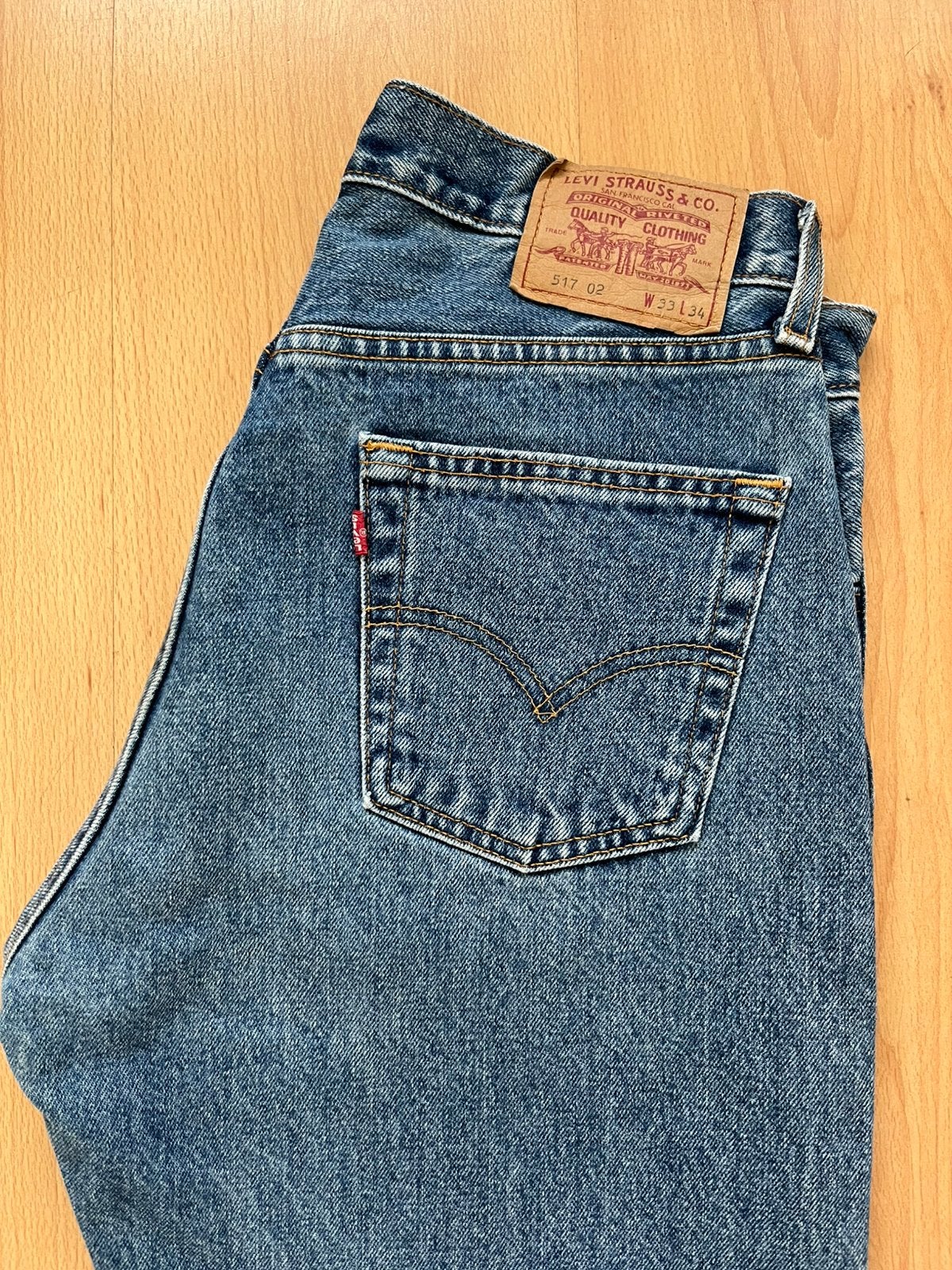 Original ‘90 s Levi ‘s, Ophalen of Verzenden, Gedragen, Blauw, W30 - W32 (confectie 38/40)