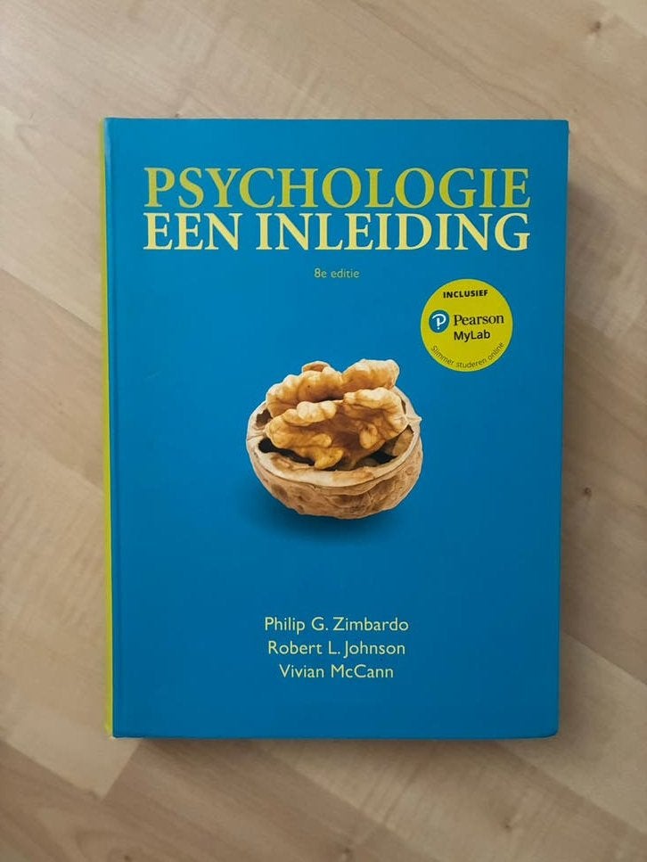 Psychologie een inleiding - Zimbardo, Johnson, McCann, Boeken, Studieboeken en Cursussen, Ophalen of Verzenden, Gamma, Zo goed als nieuw