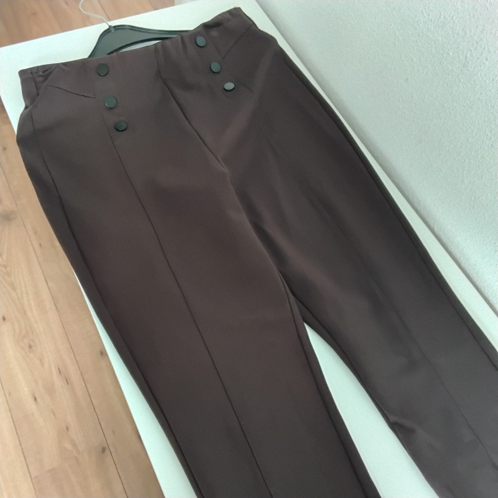 Broek/ legging, Ophalen of Verzenden, Zo goed als nieuw, Bruin, Lang